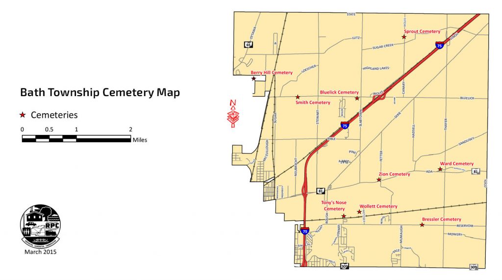 Cemeteries Bath Township